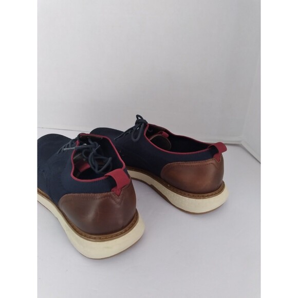 Navy Blue Oxford Dress Shoes Casual Lace Up Comfort‎ Sole Men\'s